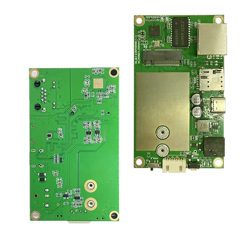 5G network interface development board Support TYPE-E/Serial Port/Gigabit Ethernet Port for Quectel,SIMCom,Fibocom, MEIG Module