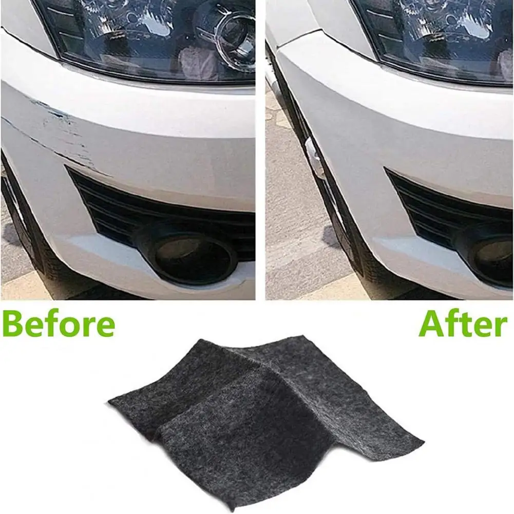 2 Pcs Car Scratch Repair Cloth Nano Technology Remove Scratches Swirls Oxides Restores Car Paint Color Shine Car Magic Cloth