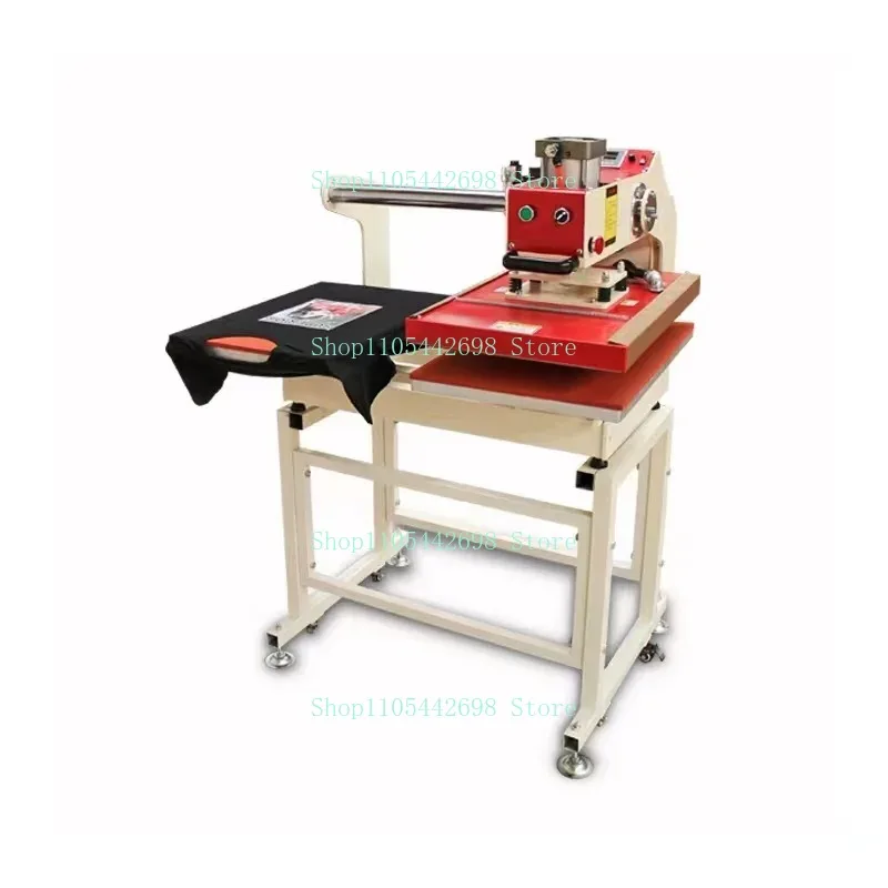 40*60cm Pneumatic Transfer Press Equipment, Desktop Automatic Label Pattern Transfer Press Machinery