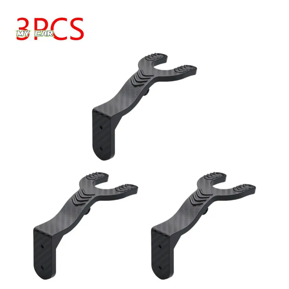 

3PCS Wall Mount Motorcycle Helmet Hook Racks with Installation Accessories Multipurpose Storage Shelf Durable Practical