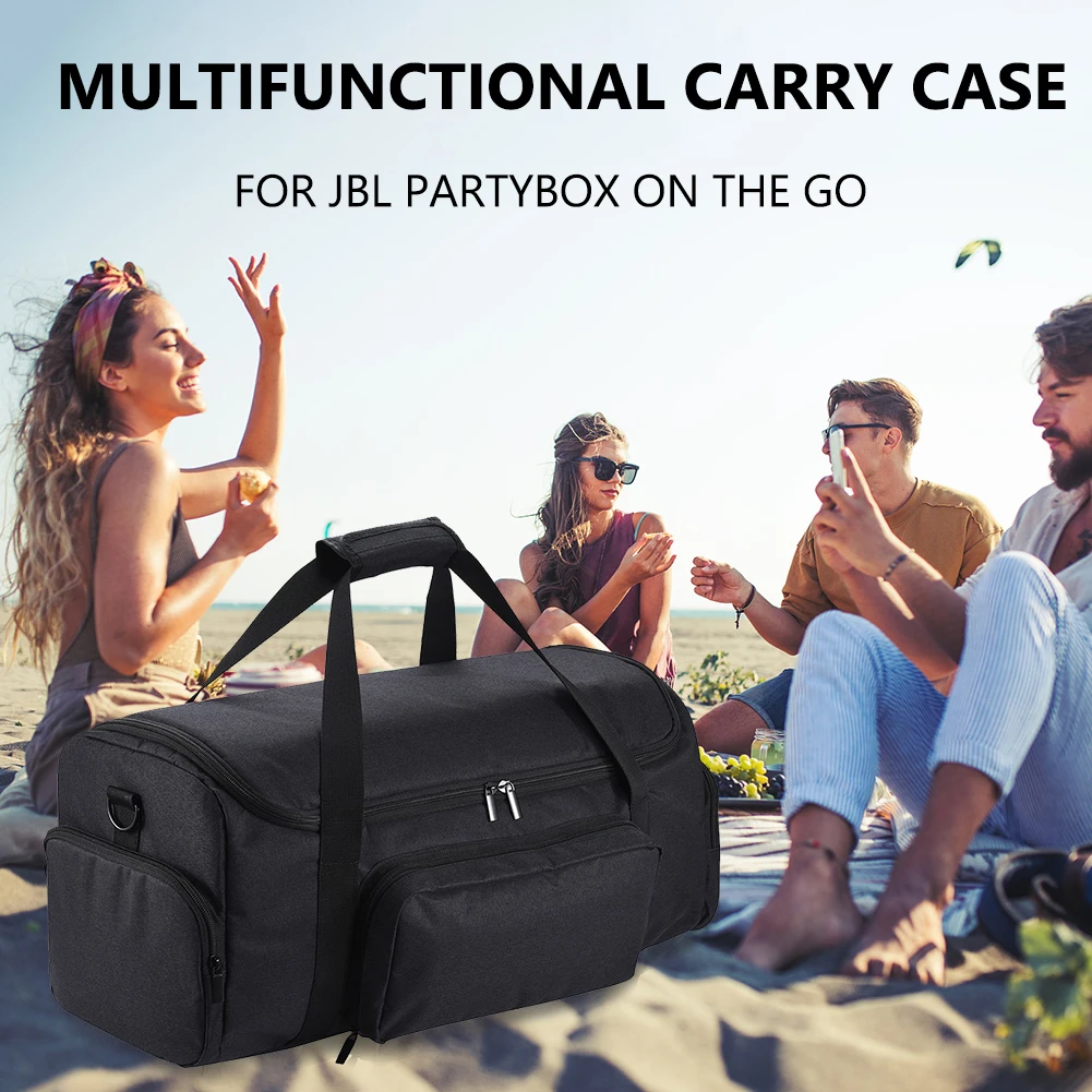 Custodia da trasporto portatile Accessori per altoparlanti wireless Custodia multifunzionale per JBL Partybox On The Go Compatibile con Bluetooth