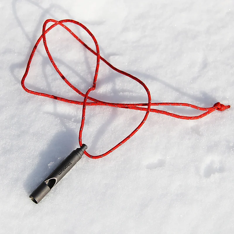 Ultralight Camping Safety Whistle 6