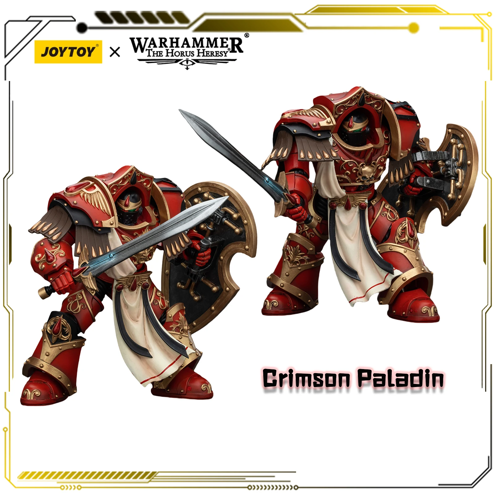 

JOYTOY Warhammer 40000 1/18 Action Figure 13.6cm Blood Angels Crimson Paladins Squad Collectible Toys Game Fans Gift
