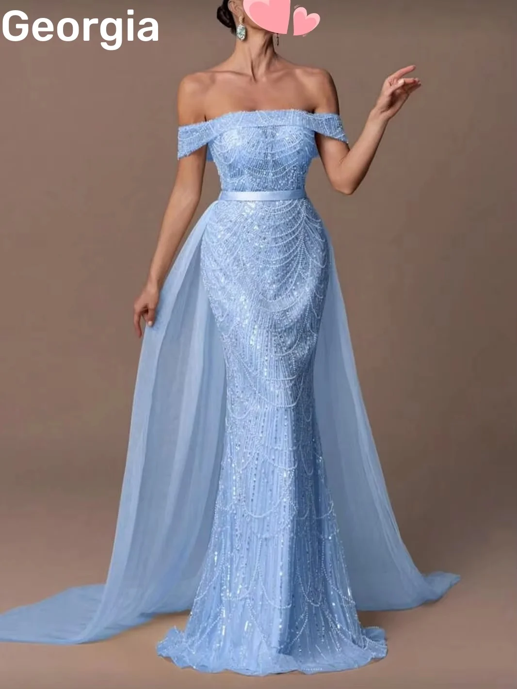 Abiti da ballo a trapezio personalizzati per abiti da sera lunghi fino al pavimento in pizzo con spalle scoperte Abito da cocktail senza maniche con cerniera