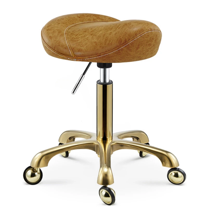 Hairdressing Beauty Salon Stool Barber  Chair with Pulley Nail Makeup Tattoo Chair Lift Swivel Office Chair Salon Furniture