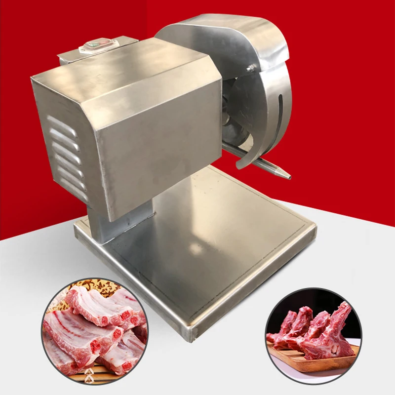 

Poultry Meat Cutting Machine Chicken Meat Bone Cutter Chopper Food Processing Equipment 220V 100-300KG/H