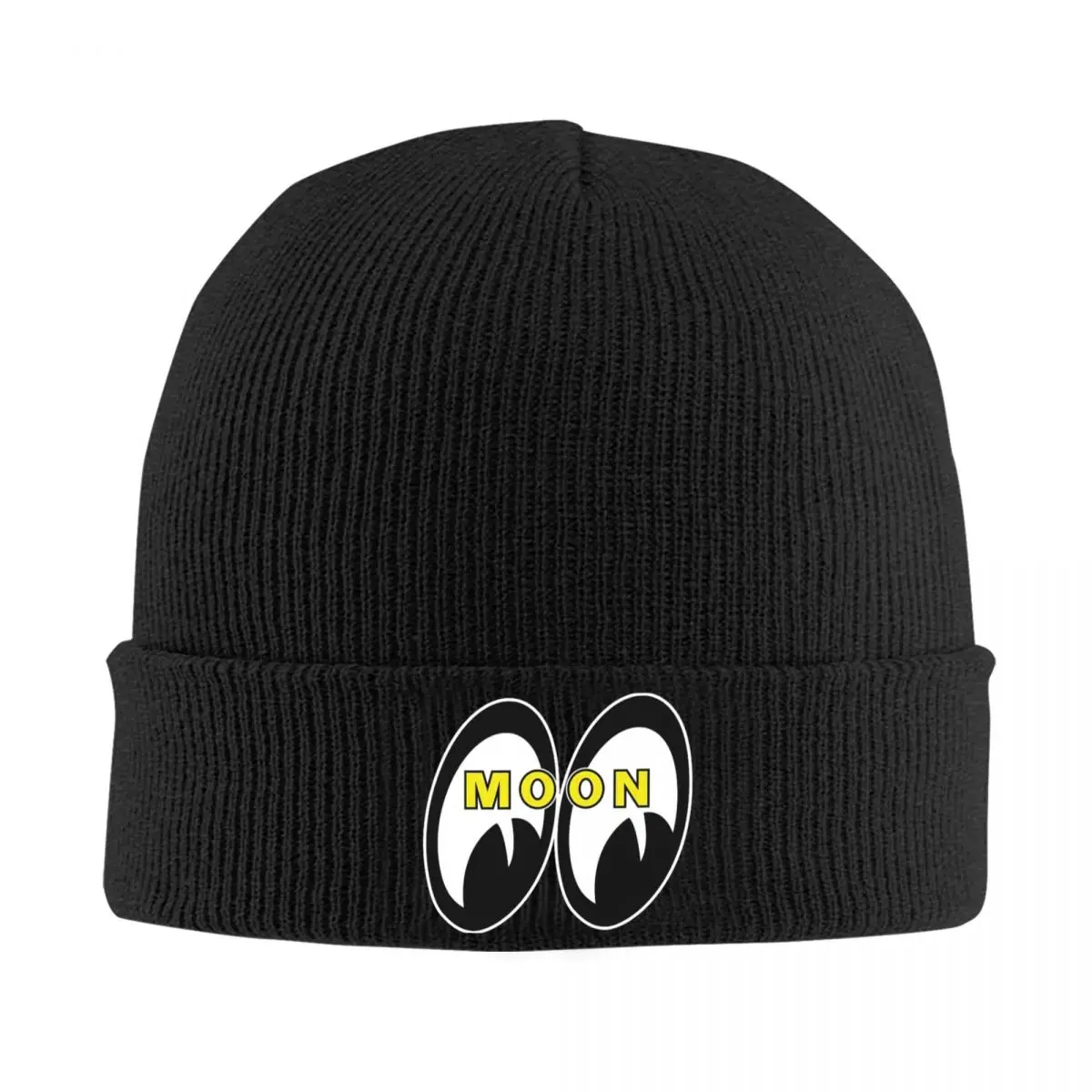 Moon Eyes Bonnet Hats enkei Beanie Hats Printed Skullies Beanies Winter Street Y2K Unisex Adult Outdoor Sport Elastic Cap