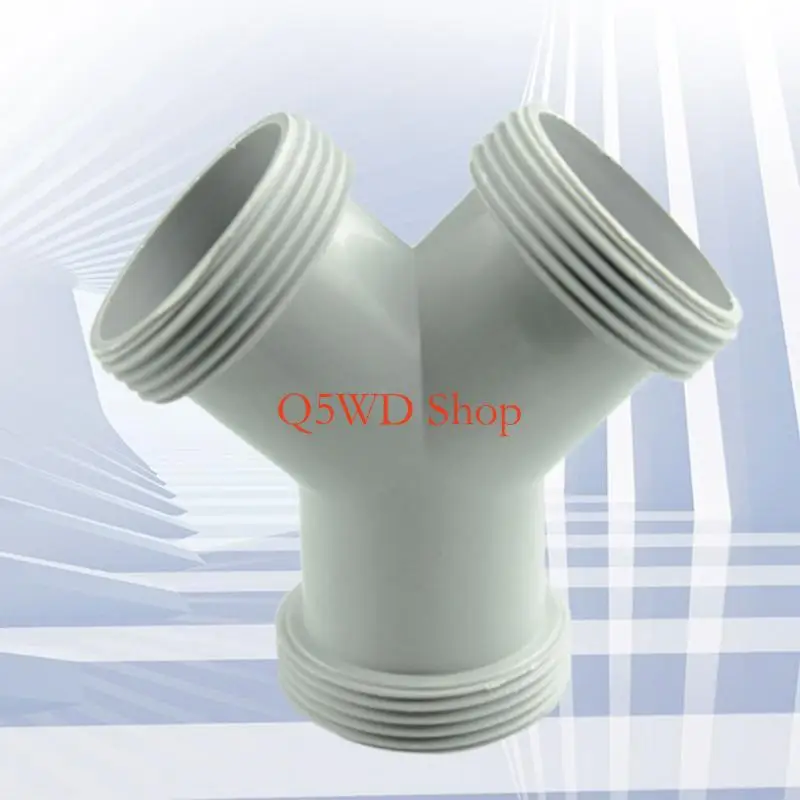 

Q5WD Plastic Y-Shaped Strainer Connector 3-Way Tees Fitting Coupling Connector Fitting