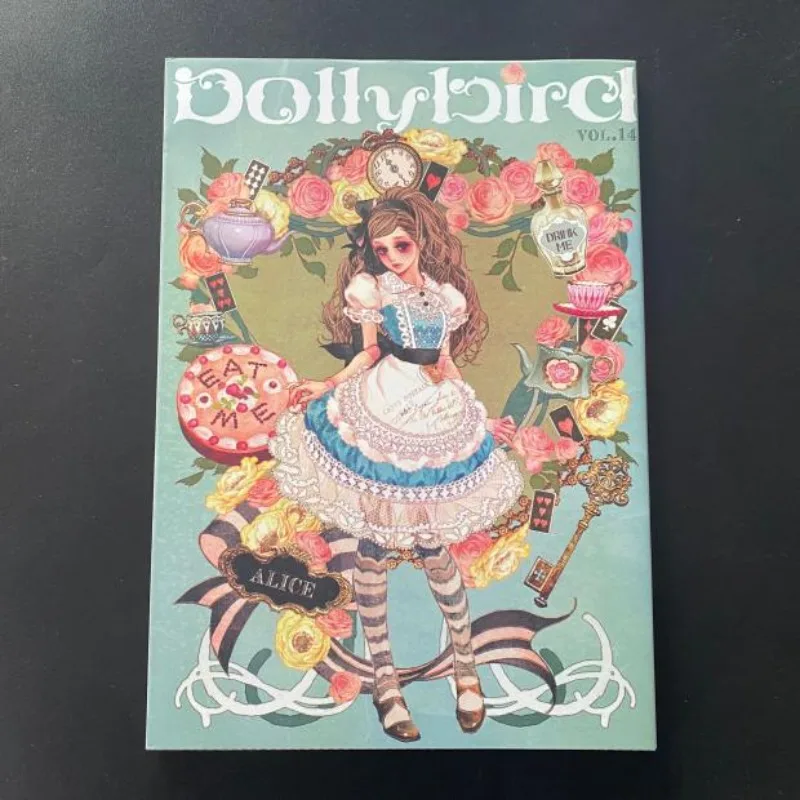 Dollybird Vol.14 Sewing Book Alice in Wonderland Special –Included Doll Clothes & Accessories Patterns Japanese Version