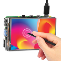 OSOYOO 3.5 inch TFT LCD Touch Screen Monitor for Raspberry Pi 5/4B/3B+/3B/2B/Zero/Zero W 480x320 Pixel SPI Interface Display