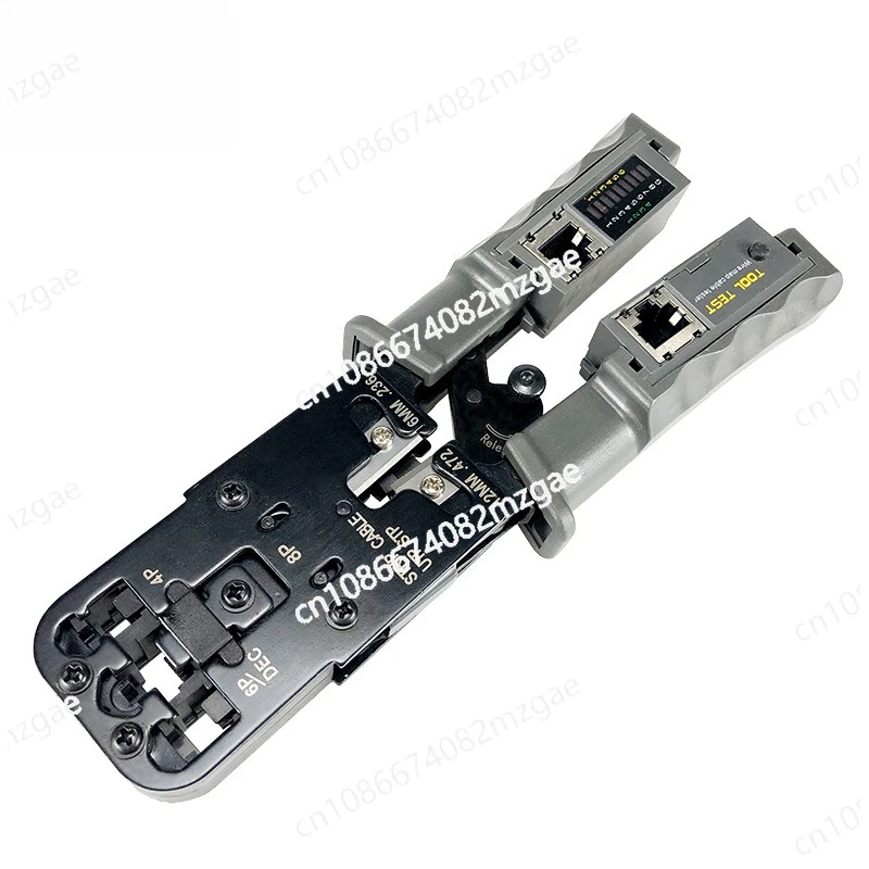 

Multifunctional ratchet mesh pliers with tester