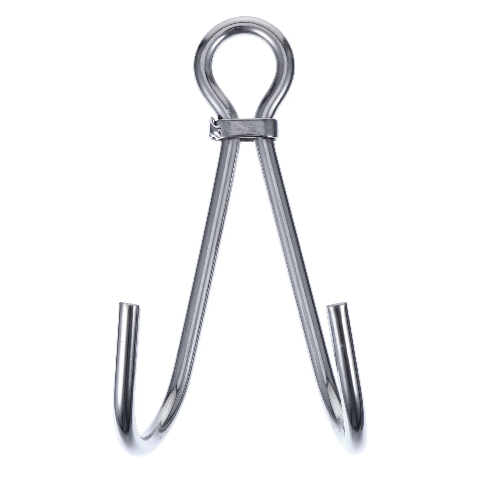 1 pz Premium in acciaio inossidabile 316 doppio gancio per immersione design ad anello sicuro per scuba Drift forte attrezzatura per l'esplorazione della barriera corallina