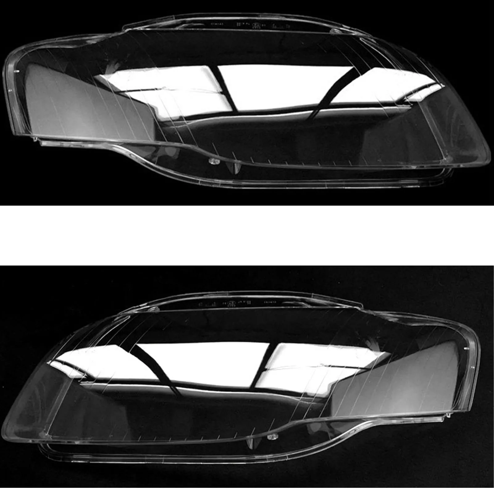 

Подходит для Audi A4 B7 2005 2006 2007 2008, крышка автомобильной фары, абажур, крышка фары, автомобильные аксессуары