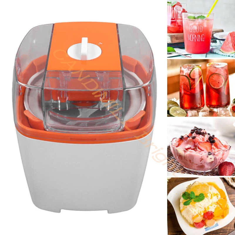 Ice Cream Maker Automatic Household Commercial Dessert Making Machine Fruit Ice Cream Maker