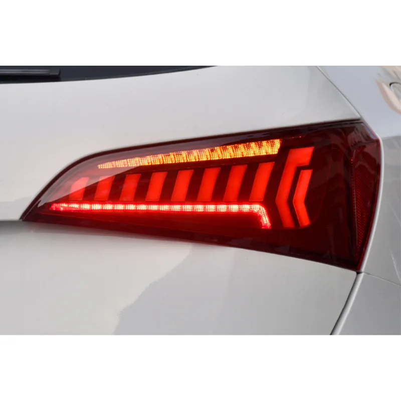 LED Tail light Assembly For AUDI Q5 2008-2017 Tail Lights Plug and Play with LED Dynamic Turning Rear Tail Lamps