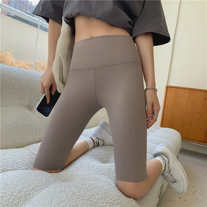 Mallas deportivas sin costuras para mujer, pantalones cortos ajustados de cintura alta, Push Up, ropa de entrenamiento para gimnasio, Yogo