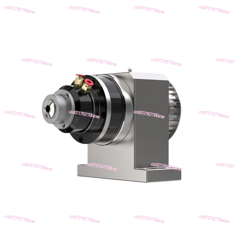 High Speed Rotary Air Collet Chuck 4th and 5th Processing Chuck Accuracy 0.005mm Pneumatic Chuck Spindle Holder Grinding Machine