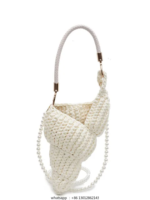 

Pure hand-woven bag conch shell messenger bag handbag