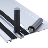 20mm Woodwork Dog Table Limit Block 2pcs/set Woodworking Tool Aluminum Alloy Hole Guide Rail Track Workbench Peg Brake Bench