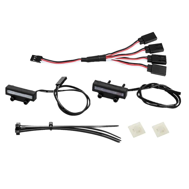 For 1/16 ARRMA GORGON QUAKE GROM Monster Truck RC Car LED Front and Rear Lights Headlights Taillights