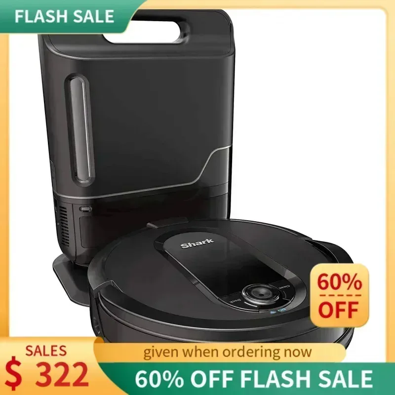 

ZAWQShark RV1001AE IQ Robot Self-Empty XL, вакуум с IQ-навигацией, картографирование дома, самоочищающаяся щетка, Wi-Fi Work Alexa, Ali