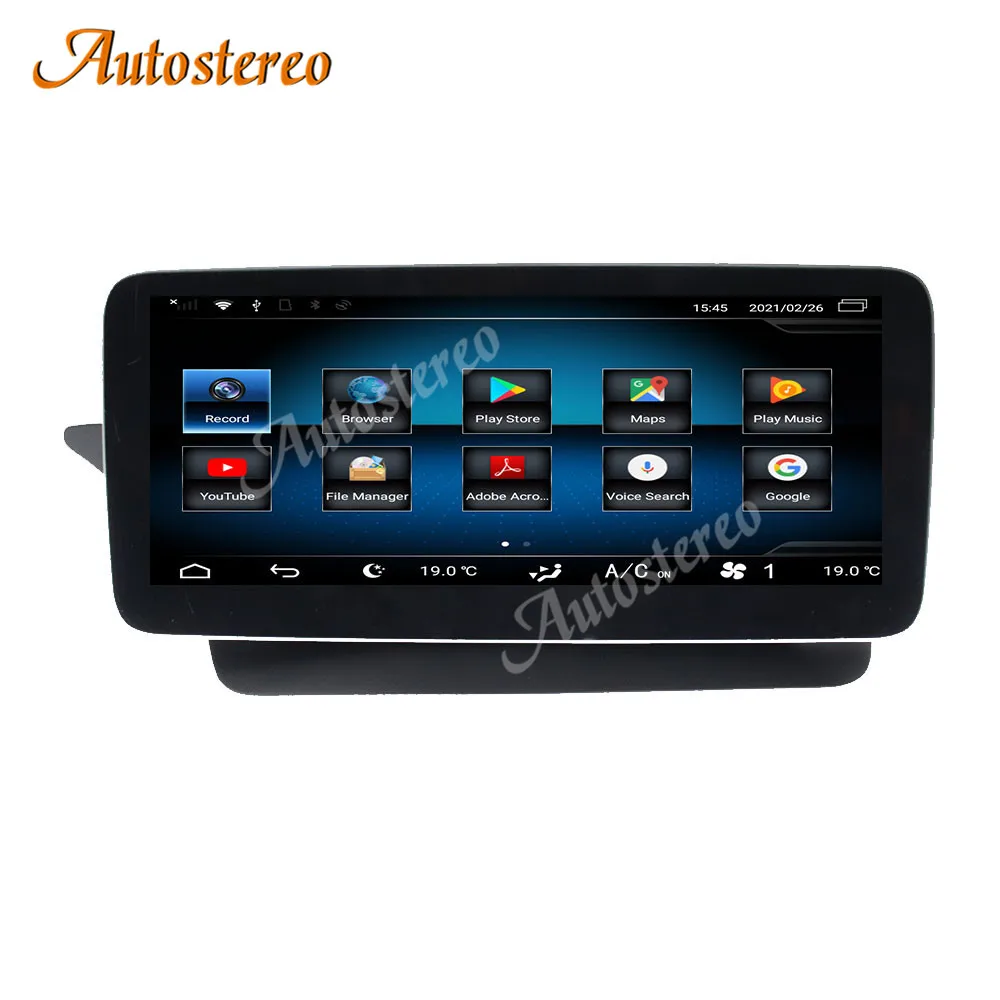 

For Mercedes Benz E Class W212 E200 E230 E260 E300 S212 Android 10.0 8 Core 4G+128G 4G LTE Car GPS Navigation Multimedia Player