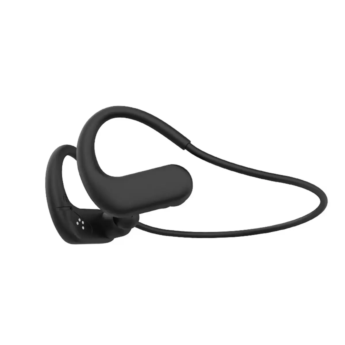 DT75BG Bone Conduction Headphones IPX8 Waterproof Bluetooth5.4 Hifi Earphones for Swimming Running Noise-Cancelling B