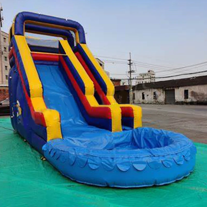 /Water Slide Pool Commercial Inflatable Water Slide For Kid Big Cheap Bounce House Jumper Bouncy Jump Castle Bouncer Adult Large
