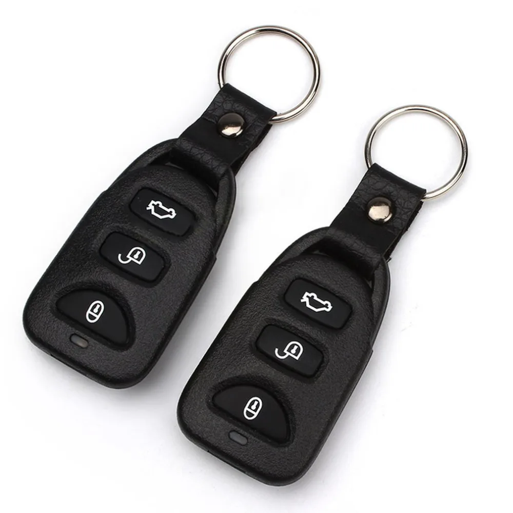 Car Remote Control Central Door Locking System Kits Universal DC 12V Vehicles Anti-theft Alarm Keyless Entry System