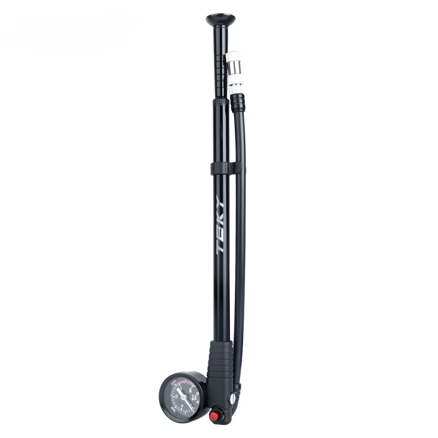 AliExpress OFFBONDAGE Portable Bicycle Pump 300PSI Bike Air Pump Portable Tire Inflator MTB Road Bike Pump with Gauge Schrader Presta Valve