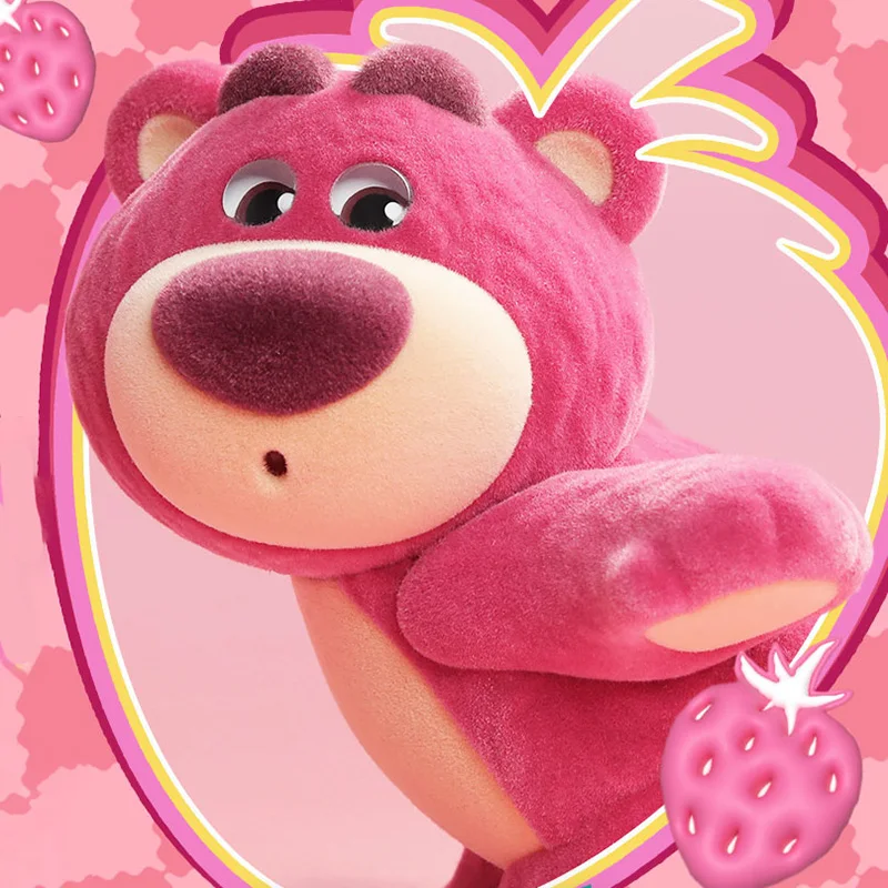 Disney Toy Story Lotso Its Me 2 begrenzte Figur Anime Sammlung Action figur 10cm niedlichen Modell Flock ing Kawaii Ornament Spielzeug