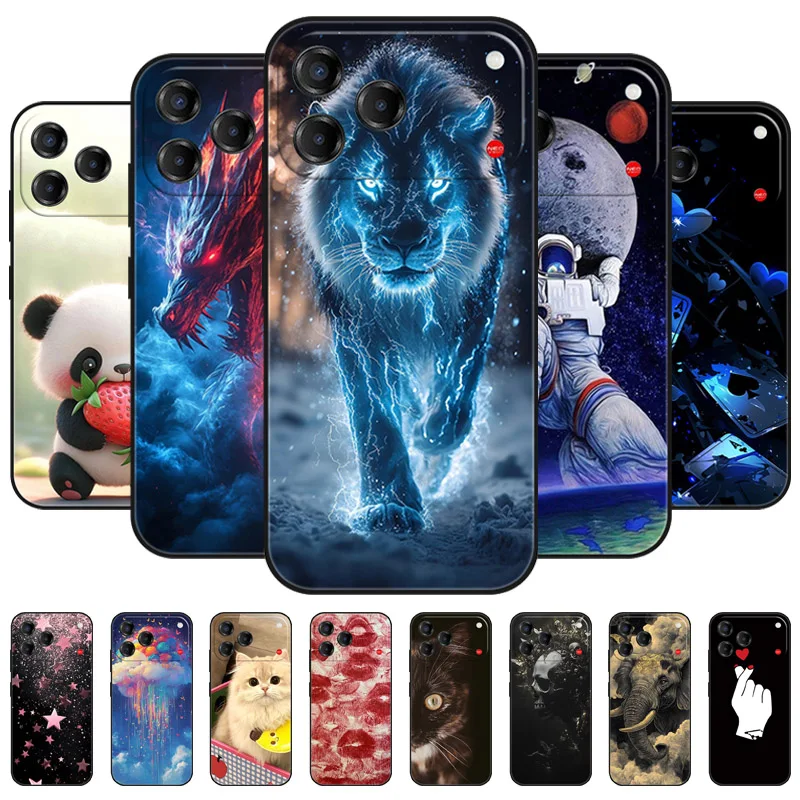 For ZTE Blade V80Pro V80 Design Case Soft Silicone Shockproo