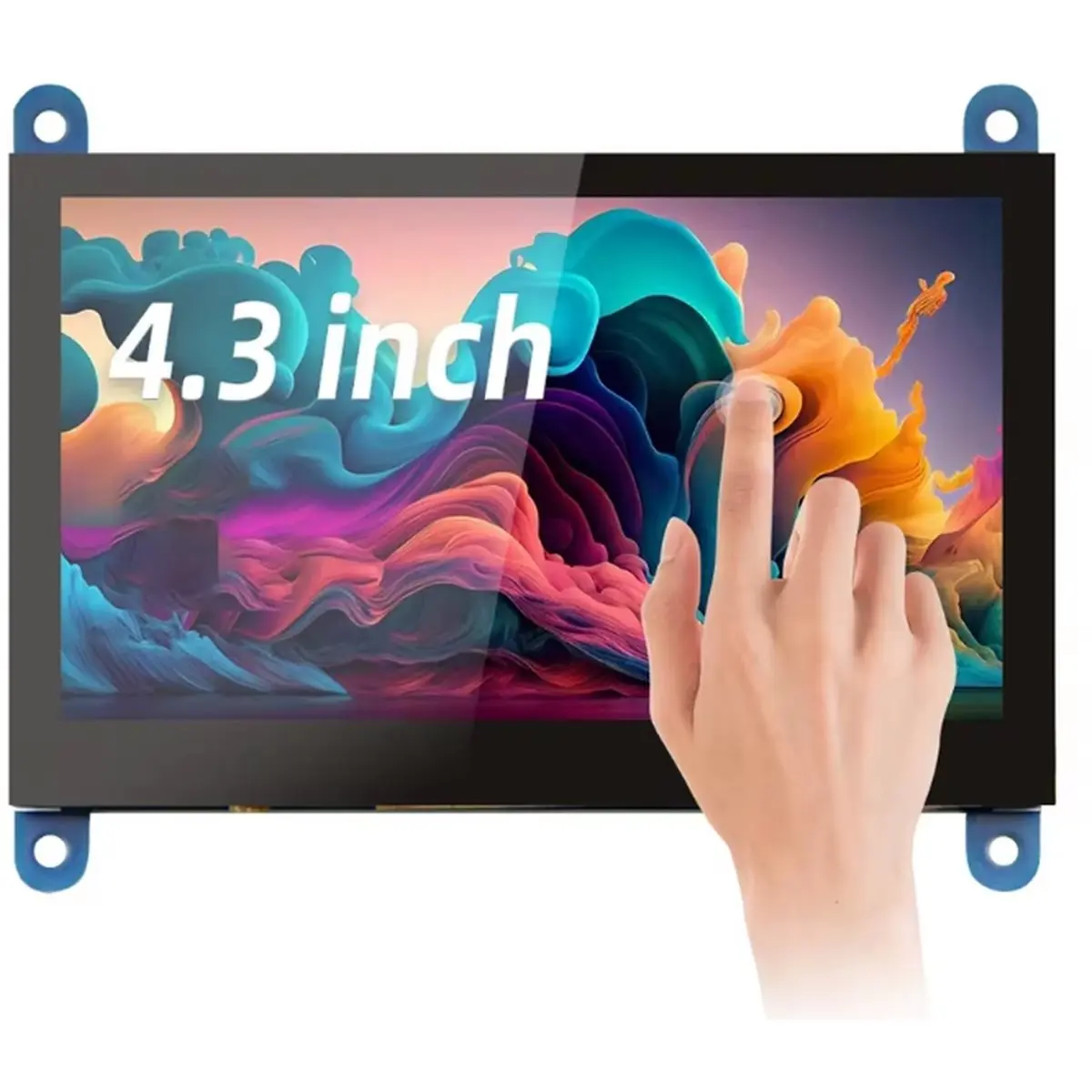 4.3inch LCD Display 800x480 Capacitive Touch Screen for 5 4B 3B 3B 2B B+ B 3A+ A+ Zero W Zero