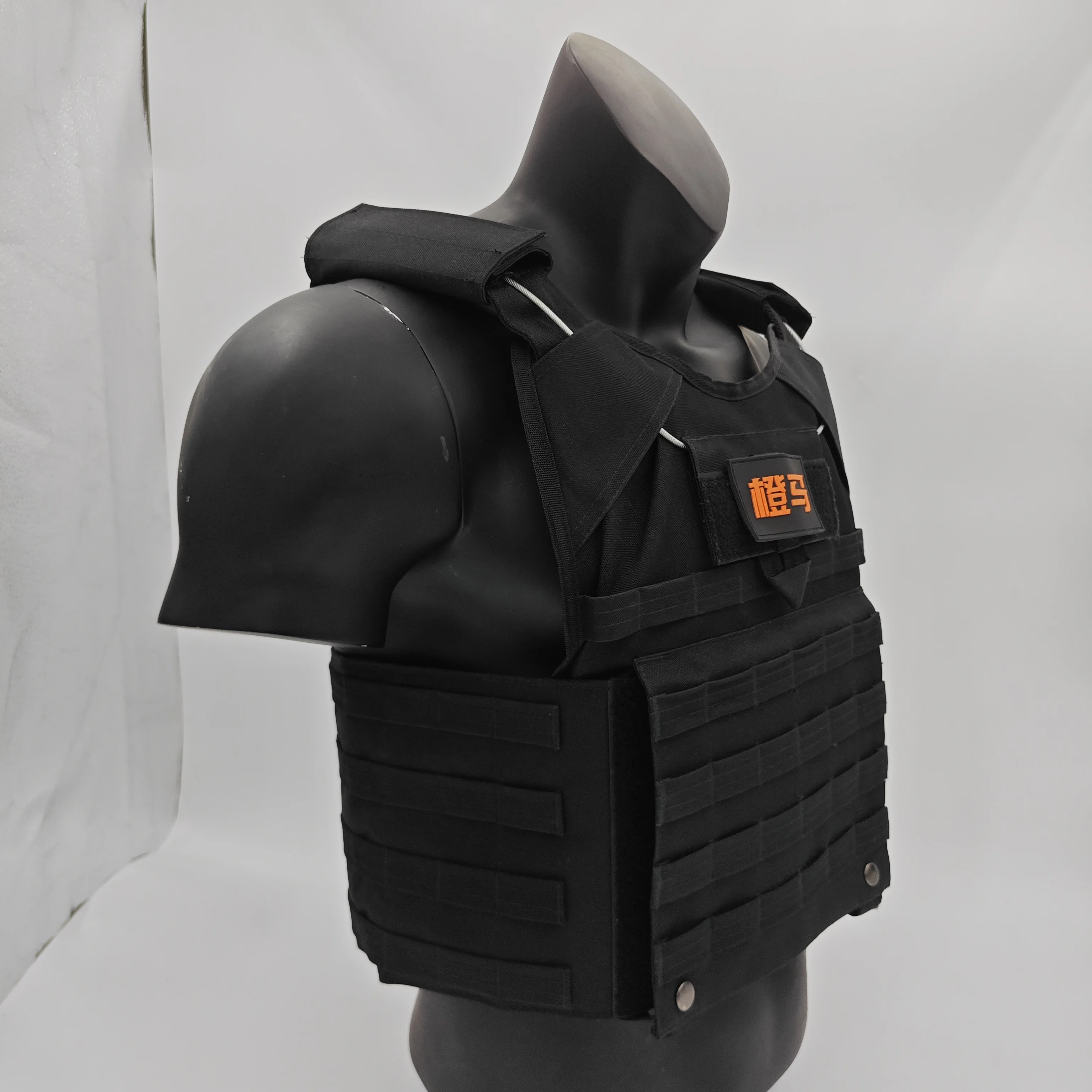 Steel wire quick release tactical undershirt molle system 1000D oxford cloth