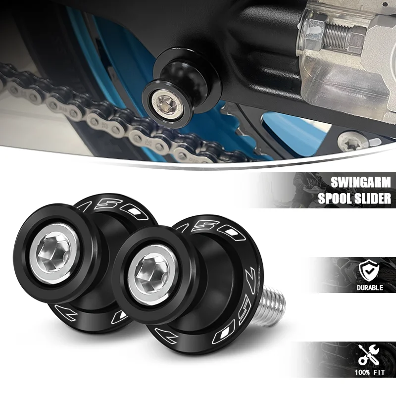 

For GSR750 GSR600 400 GSXR600 GSXR750 GSXR1000 GSXR1300 GSXS1000 GSXS750 Motorcycle gsxr gsr Swingarm Spools Slider Stand Screw