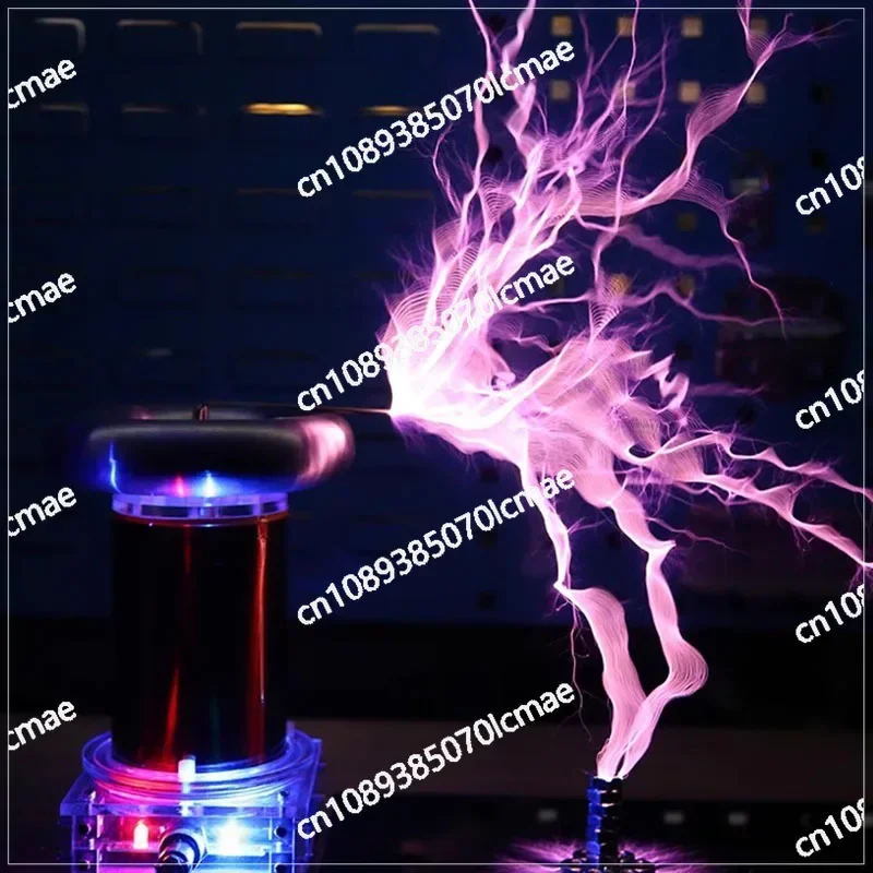 AC110-240V SSTC Music Tesla Coil DIY Finished High Frequency Generator 250W Arc Length 20cm