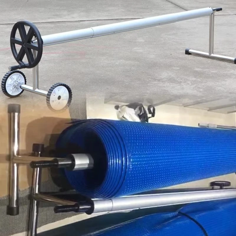 2026 Premium Poo Cover Roller Essential for Maintenance and  Manual Care of Manual Lid Roll-up  Your Pool