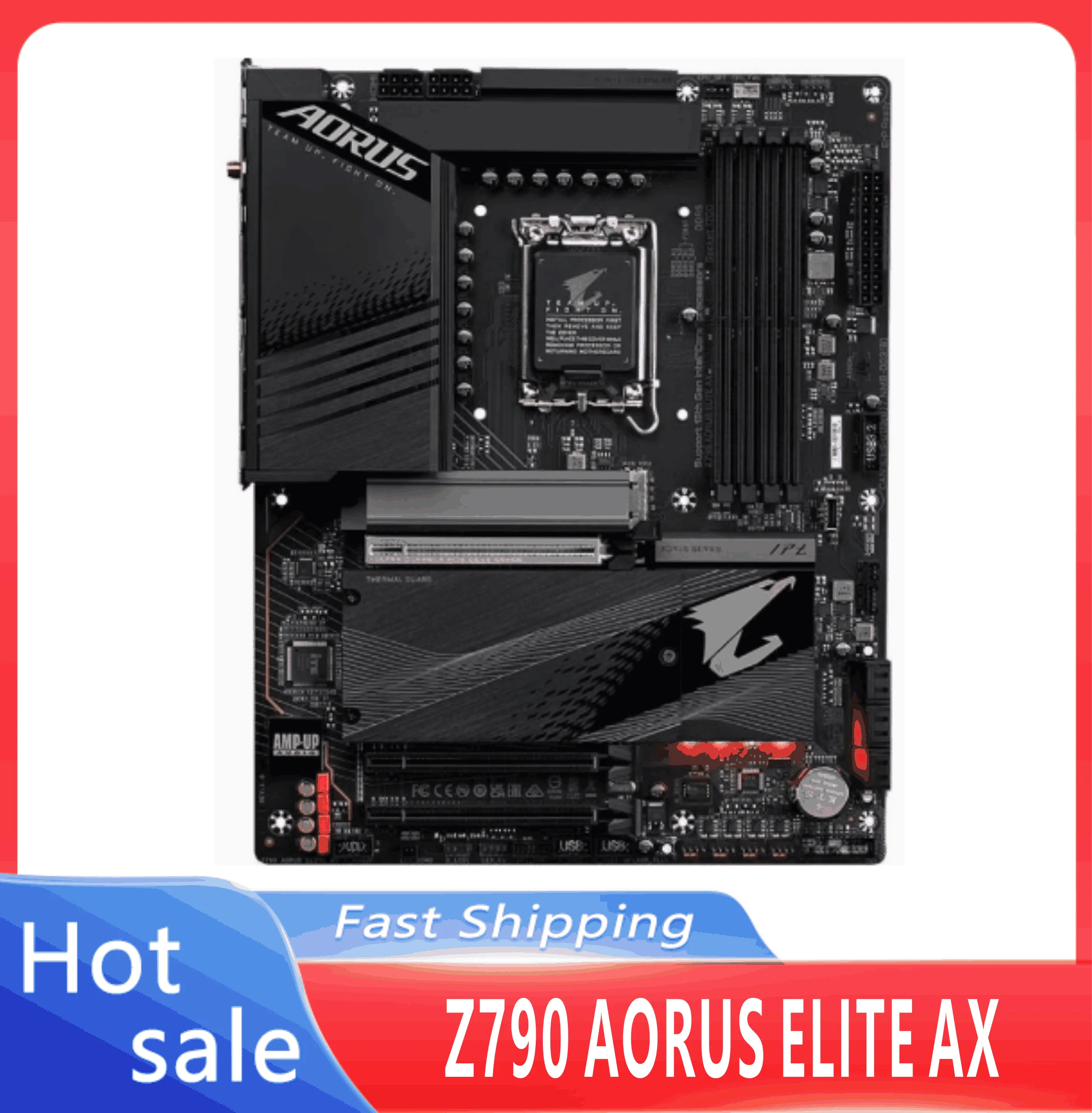 Z790 AORUS ELITE AX 192GB HDMI DP M.2 LGA 1700 DDR5 ATX Z790 100% Tested Fully Work