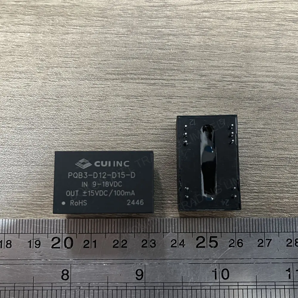 IN 9-18VDC OUT ±15VDC 100mA DC-DC CONVERTER PQB3-D Convert 9-18V to +/-15V 3W 0.1A PQB3-D12-D15-D