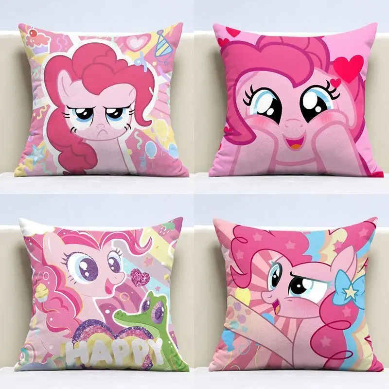 

My Little Pony Cartoon Peripheral Pillow Unicorn Two-dimensional Pillow Dormitory Bedside Nap Pillow Birthday Gift