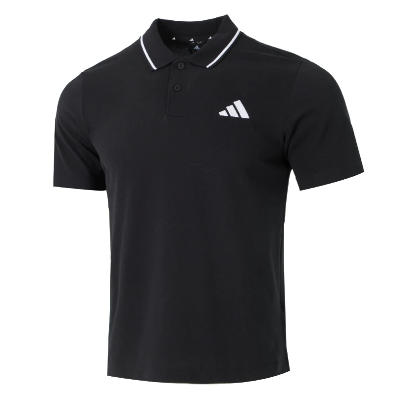 Adidas Men's m Sl Pq Ps Polo Shirt Business Sports T-Shirt Breathable Casual Half Sleeve Je9023