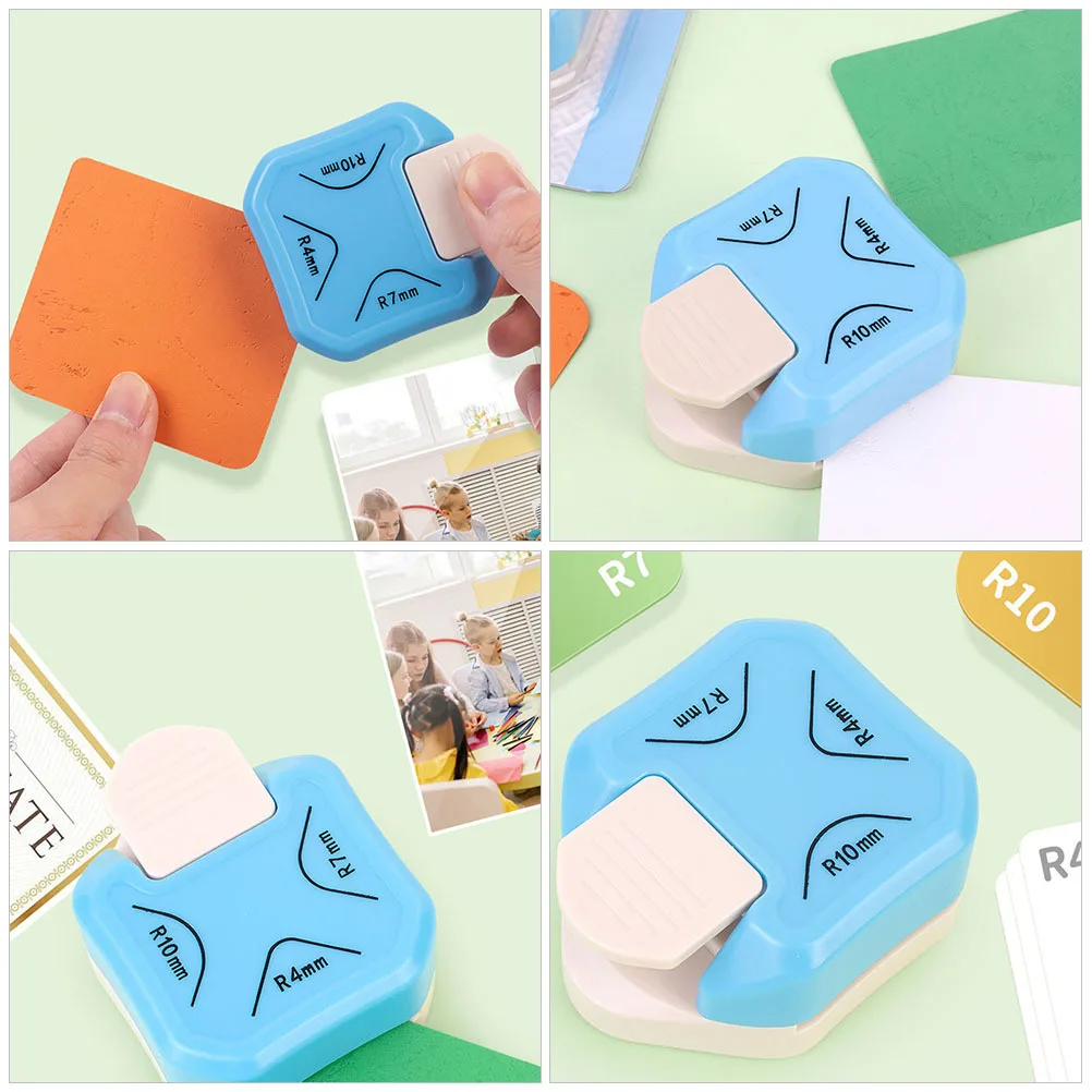 الزاوية مستدير لكمة الة قطع الورق التشذيب أداة تصميم قوي سهلة التخزين مظهر أنيق سكرابوكينغ بطاقة صنع المشاريع #3