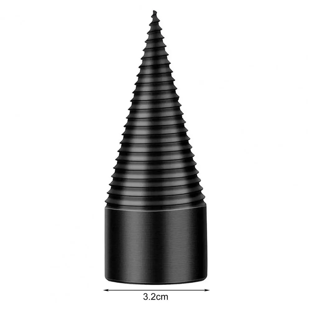 Metal Drill Bit for Logs Wood Splitting Drill Bit Heavy Duty Firewood Log Splitter Drill Bit Set High Hardness Wood for Electric