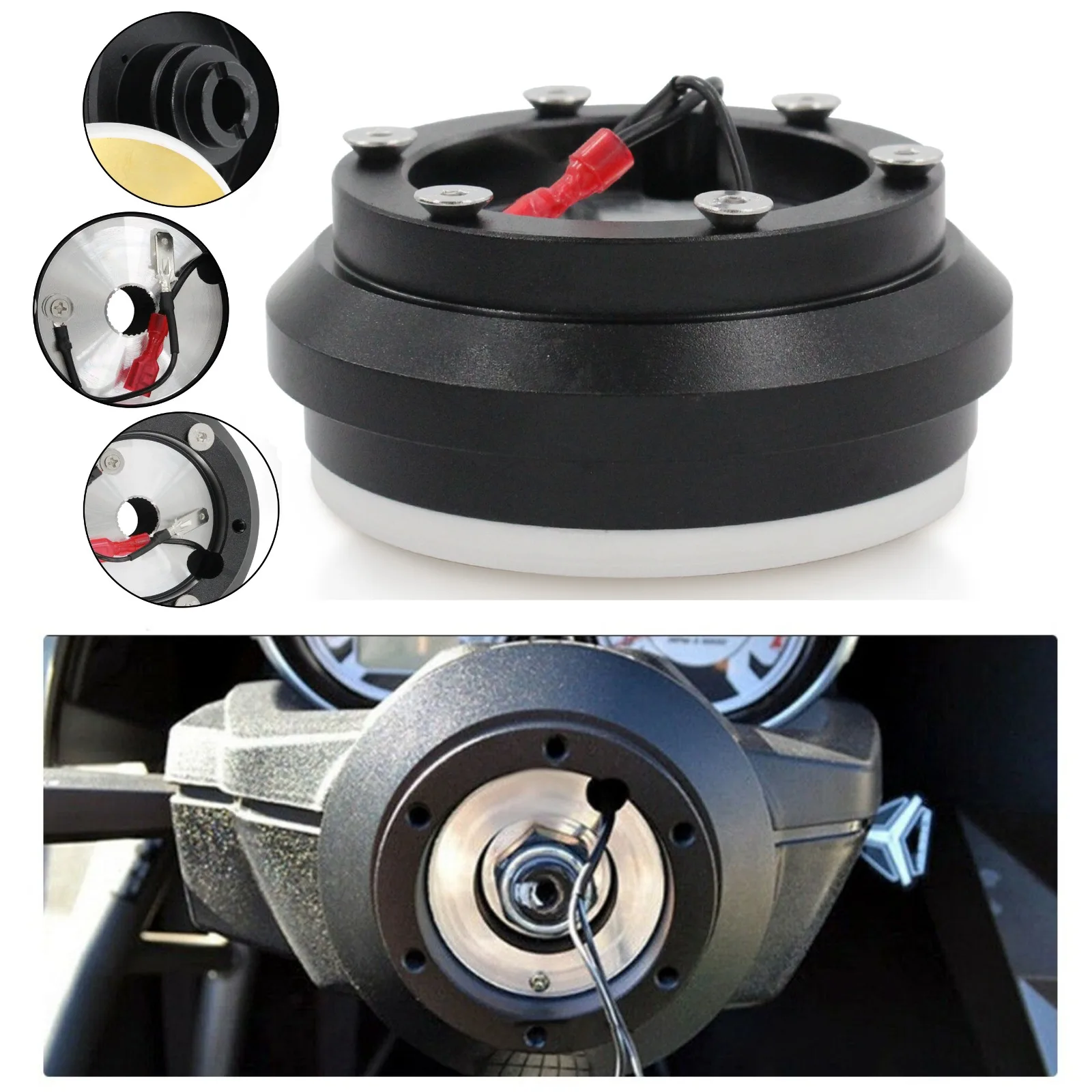 Steering Wheel Short Hub Adapter 110H For Honda Civic 92-95 EG Integra 94-01