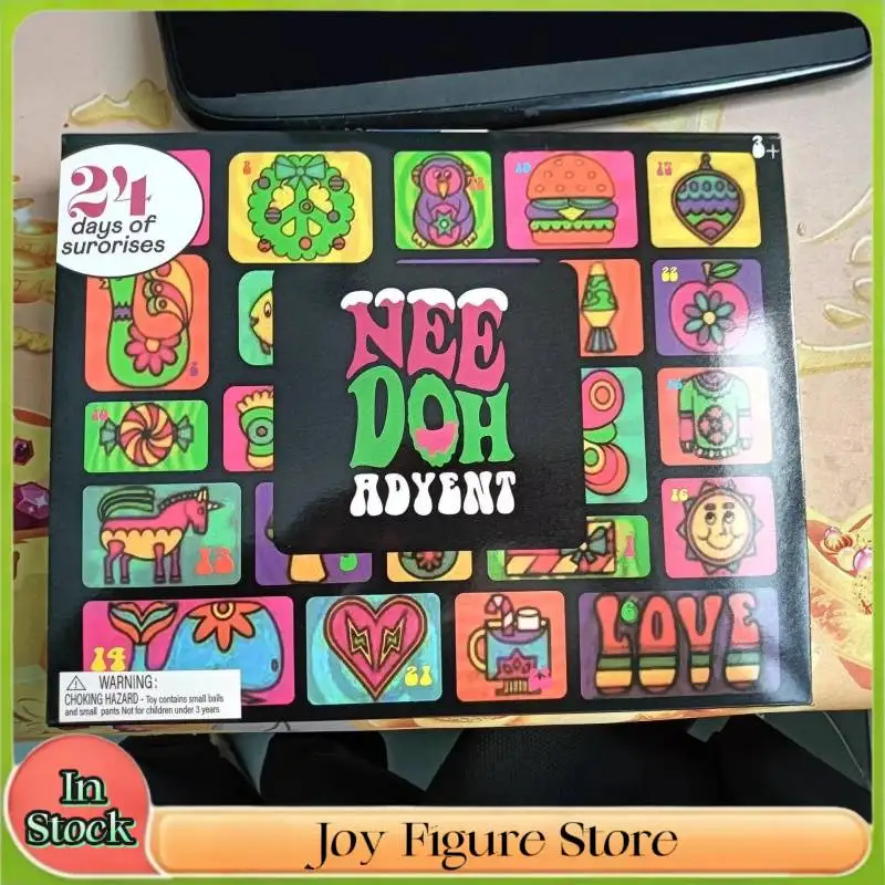 

In Stock 2026 New Hot Needoh Advent Calendar Gift 24 Day Countdown New Year Family Friends Trendy Blind Box Party Toys Gifts
