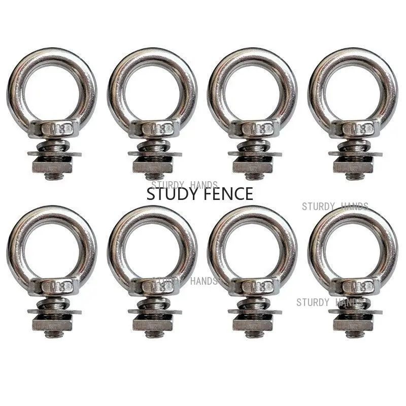 

M8 specification 4hole bolt nut fixing kit suitable T-shaped C-type roof rack rhinoceros seat Automotive hardware accessories