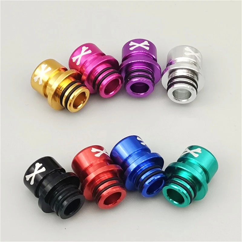 1 قطعة الألومنيوم 510 X العظام بالتنقيط تلميح الملونة القش المشتركة #3