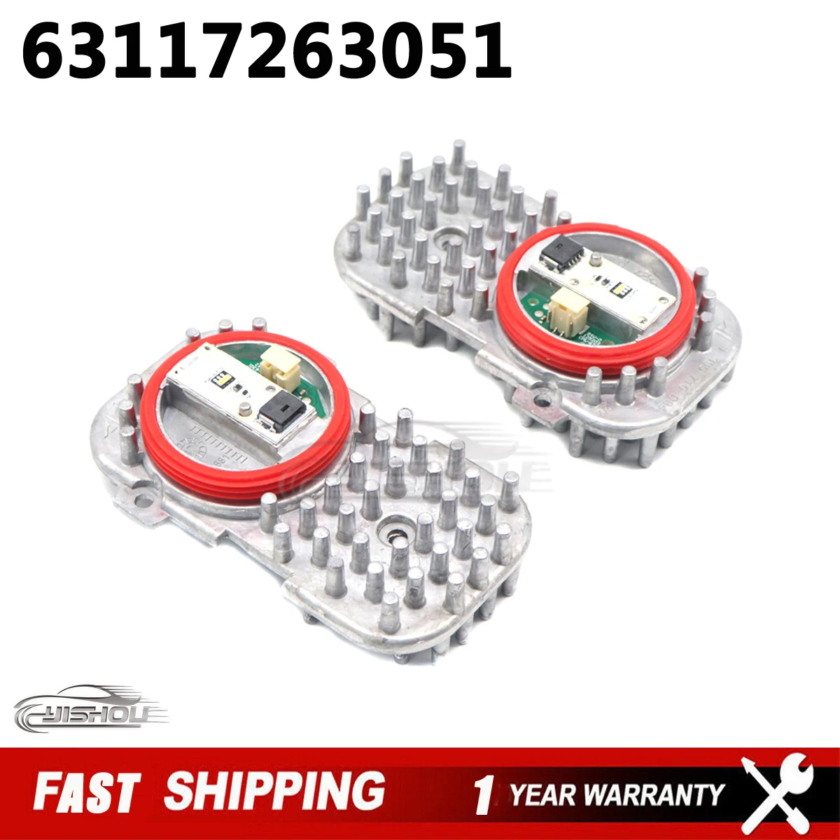 63117263051 Car Headlight LED Insert Diode Module Fits For BMW E92 E93 F80 F32 F33 F36 F83 F82 F06 1305715084 63117240799 New