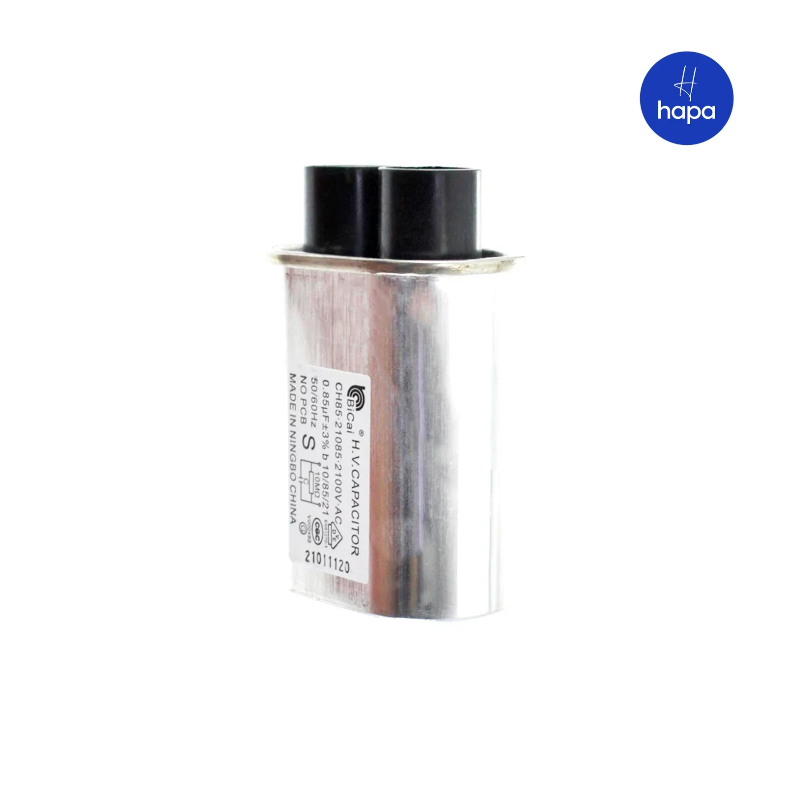 2100V.AC 0.85uF 50/60Hz CH85.21085 High Voltage HV CAPACITOR Microwave Oven Replacement Parts