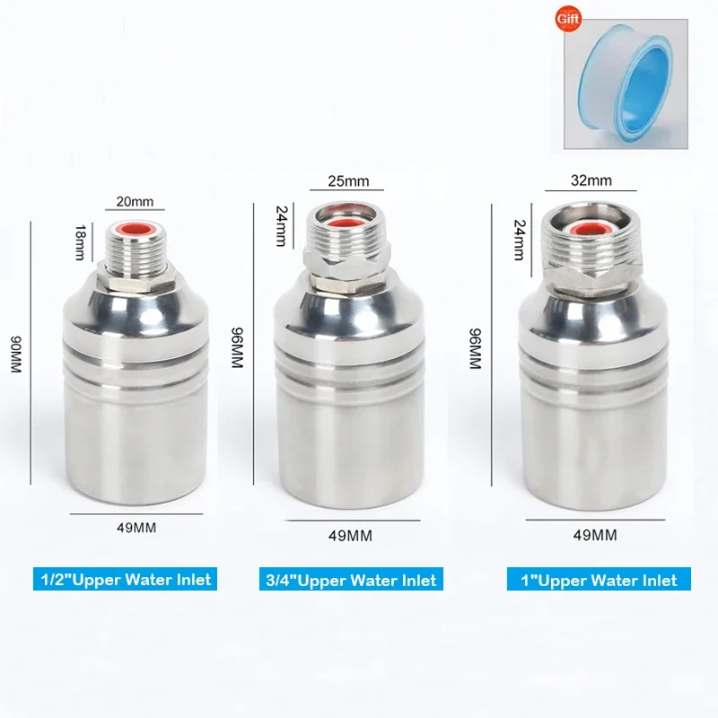 1/2inch 3/4inch Auto Fill Shut Off Water Float Valve Fully Automatic Water Level Control Float Valve for Water Tank /Pool /Tower